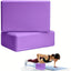 1/2PCS Gym Foam Brick Training Exercise Fitness Equipment Dance Yoga Auxiliary Tool Stretching Body Shaping EVA Yoga Blocks